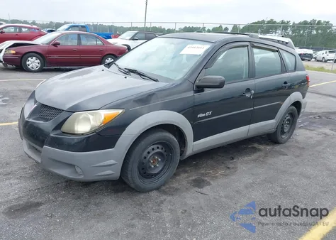 2003 Pontiac Vibe Gt z USA, uszkodzony, nr VIN 5Y2SN62L43Z425144
